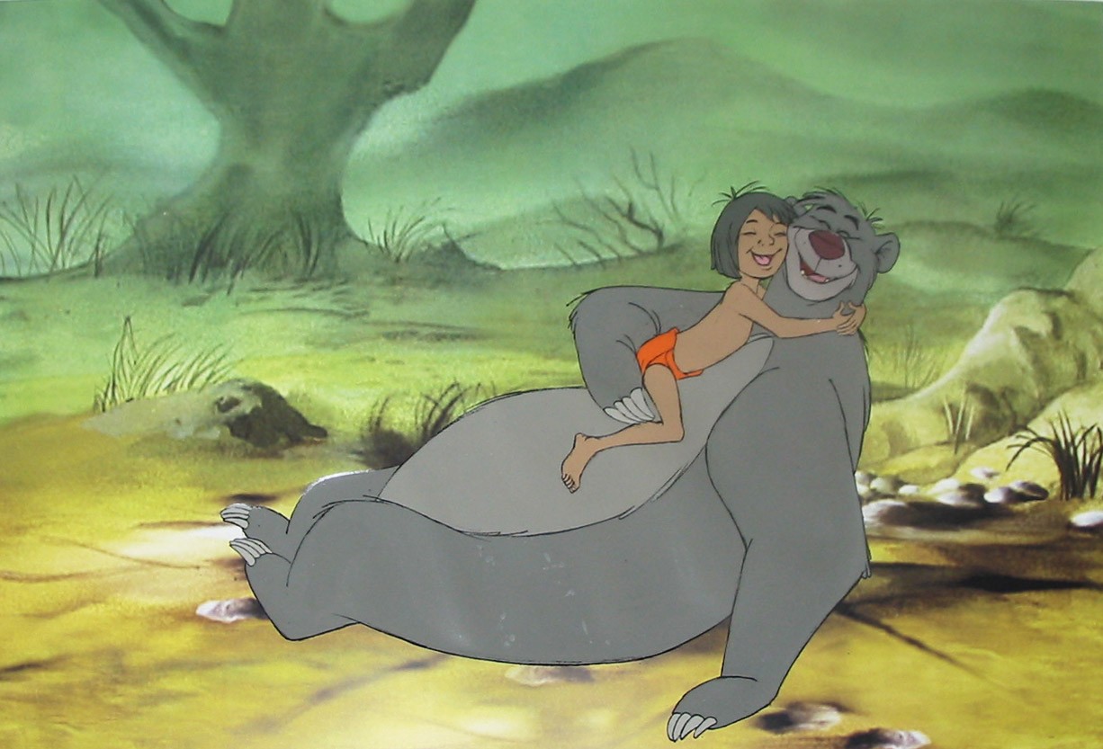 Mowgli and baloo