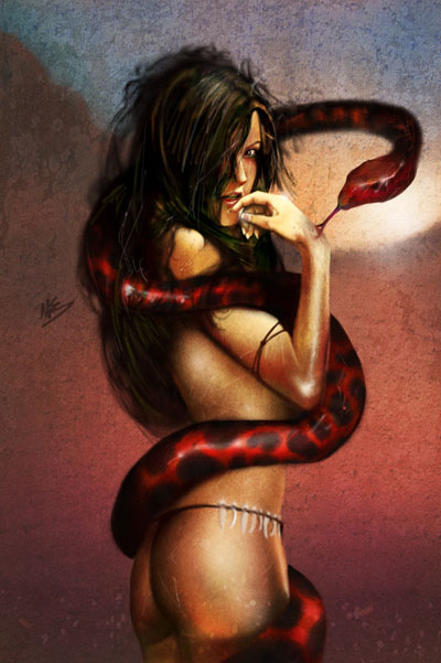 Snake charmer